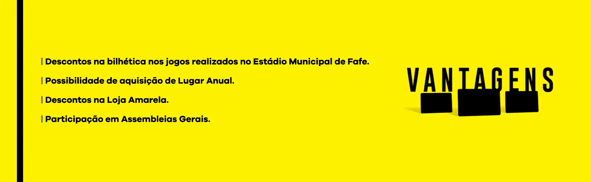 Vantagens Sócio